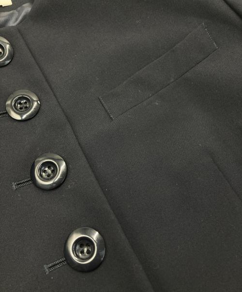 Christian Dior（クリスチャン ディオール）Christian Dior (クリスチャン ディオール) 7つ釦 ロングノーカラージャケット ネイビー サイズ:Lの古着・服飾アイテム