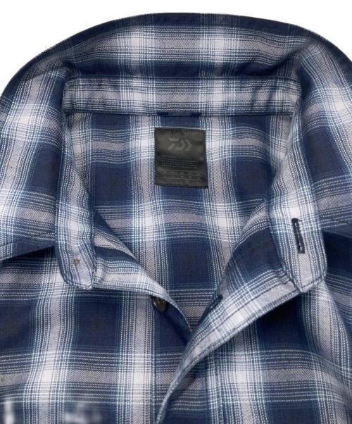 DAIWA PIER39（ダイワ ピア39）DAIWA PIER39 (ダイワ ピア39) TECH LOGGER SHIRTS/テック ロガー シャツ ブルー サイズ:JP Lの古着・服飾アイテム