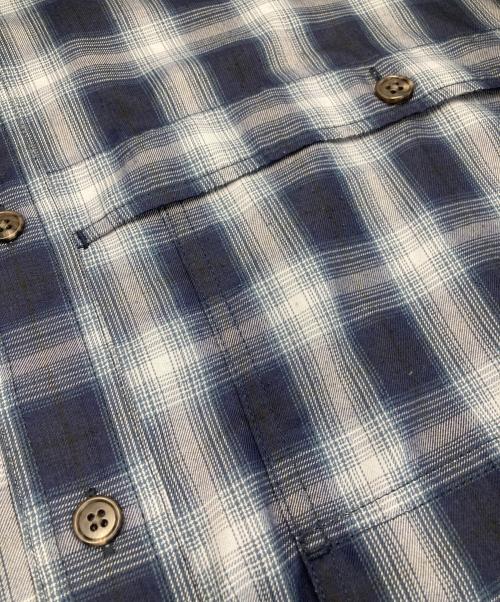 DAIWA PIER39（ダイワ ピア39）DAIWA PIER39 (ダイワ ピア39) TECH LOGGER SHIRTS/テック ロガー シャツ ブルー サイズ:JP Lの古着・服飾アイテム