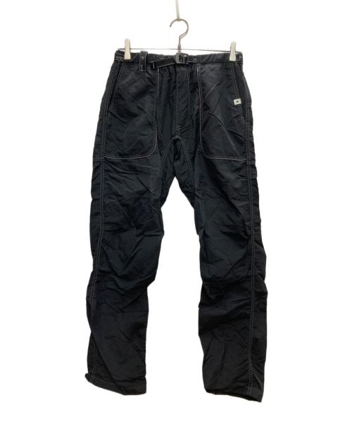 and wander（アンドワンダー）and wander (アンドワンダー) ナイロンクライミングパンツ ブラック サイズ:2の古着・服飾アイテム