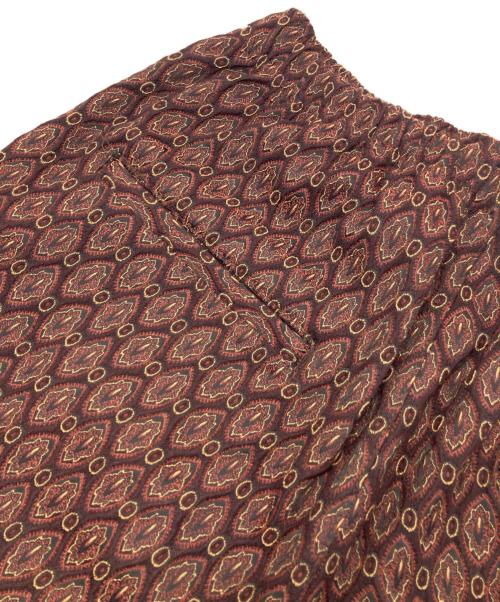 ANDERSSON BELL（アンダーソンベル）andersson bell (アンダーソンベル) Makeni Jacquard Track Pants ブラウン サイズ:44の古着・服飾アイテム