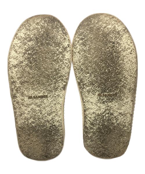 JIL SANDER（ジルサンダー）JIL SANDER (ジルサンダー) プラットフォームシューズ イエロー サイズ:37の古着・服飾アイテム