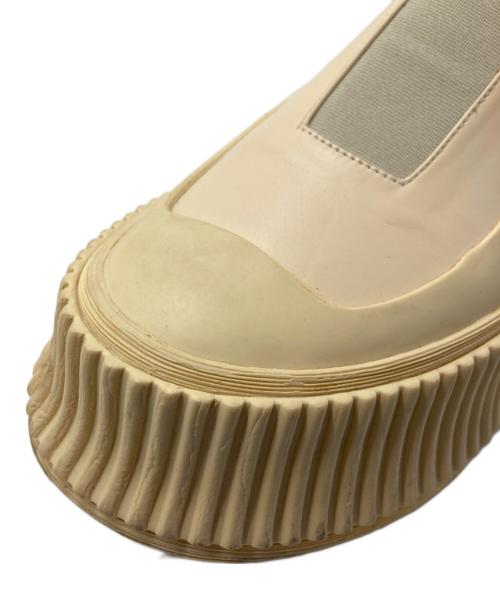 JIL SANDER（ジルサンダー）JIL SANDER (ジルサンダー) プラットフォームシューズ イエロー サイズ:37の古着・服飾アイテム