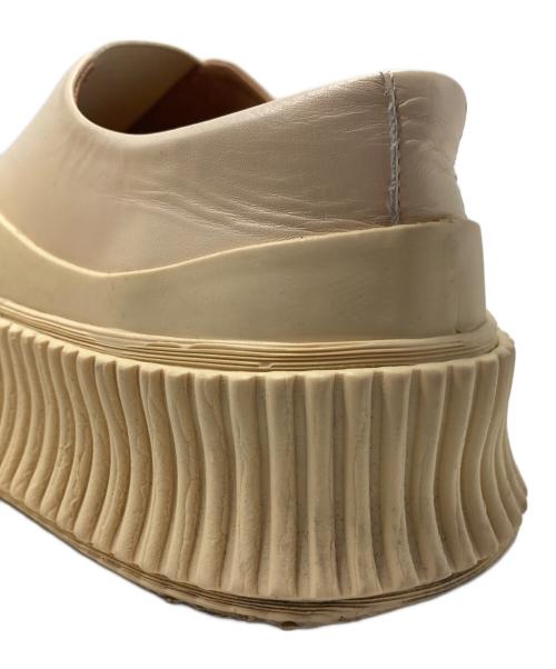 JIL SANDER（ジルサンダー）JIL SANDER (ジルサンダー) プラットフォームシューズ イエロー サイズ:37の古着・服飾アイテム