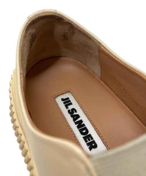 JIL SANDER（ジルサンダー）JIL SANDER (ジルサンダー) プラットフォームシューズ イエロー サイズ:37の古着・服飾アイテム