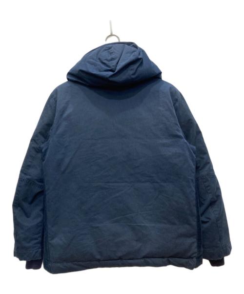 COMME des GARCONS HOMME（コムデギャルソン オム）COMME des GARCONS HOMME (コムデギャルソン オム) 綿ナイロンウェザー×綿コーデュロイダウンジャケット ネイビー サイズ:Ｓの古着・服飾アイテム