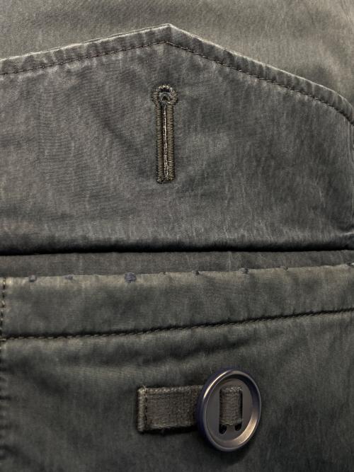 COMME des GARCONS HOMME（コムデギャルソン オム）COMME des GARCONS HOMME (コムデギャルソン オム) 綿ナイロンウェザー×綿コーデュロイダウンジャケット ネイビー サイズ:Ｓの古着・服飾アイテム