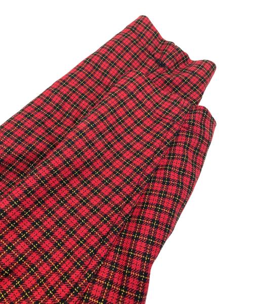 COMME des GARCONS SHIRT（コムデギャルソンシャツ）COMME des GARCONS SHIRT (コムデギャルソンシャツ) チェックジャケット レッド サイズ:Sの古着・服飾アイテム