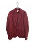 COMME des GARCONS SHIRT（コムデギャルソンシャツ）の古着「チェックジャケット」｜レッド