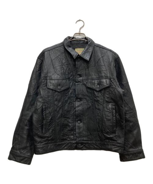 skookum（スクーカム）skookum (スクーカム) 417 by EDIFICE (417 バイ エディフィス) 417別注Recraft ブルゾン ブラック サイズ:Ｌの古着・服飾アイテム