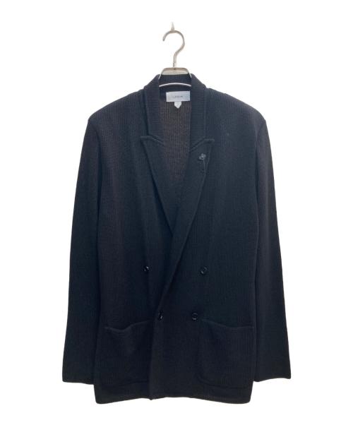 LARDINI（ラルディーニ）LARDINI (ラルディーニ) ダブルニットブレザー ブラック サイズ:Ⅿの古着・服飾アイテム