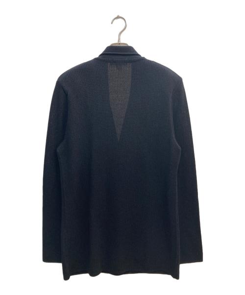 LARDINI（ラルディーニ）LARDINI (ラルディーニ) ダブルニットブレザー ブラック サイズ:Ⅿの古着・服飾アイテム