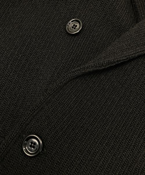 LARDINI（ラルディーニ）LARDINI (ラルディーニ) ダブルニットブレザー ブラック サイズ:Ⅿの古着・服飾アイテム