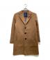 ROBERT CAVANI（ロベルトカバーニ）の古着「カシミヤ100%チェスターコート」｜ブラウン