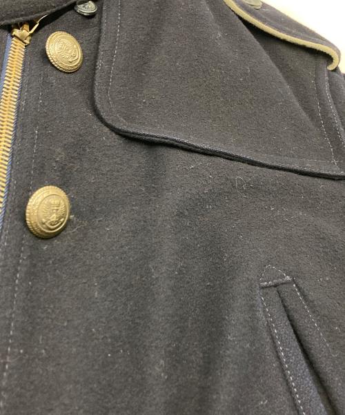 DOLCE & GABBANA（ドルチェ＆ガッバーナ）DOLCE & GABBANA (ドルチェ＆ガッバーナ) Pコート ネイビー サイズ:46の古着・服飾アイテム