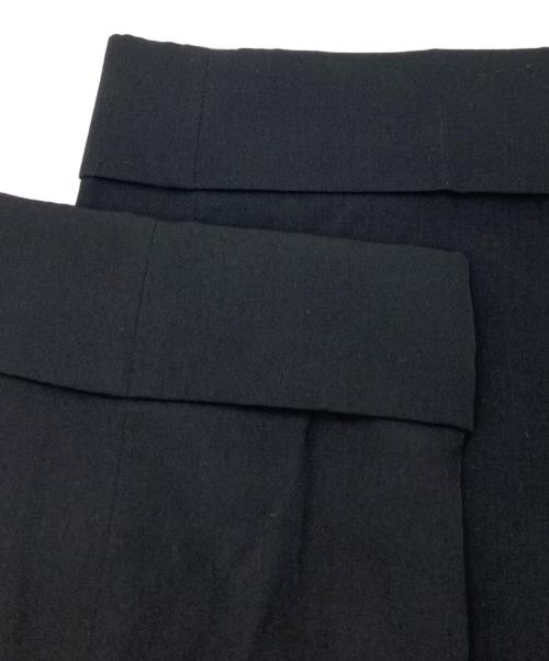 s'yte（サイト）s'yte (サイト) WASHER FINISHED WOOL GABARDINE STUDS SLIM SAROUEL PANTS ブラック サイズ:3の古着・服飾アイテム