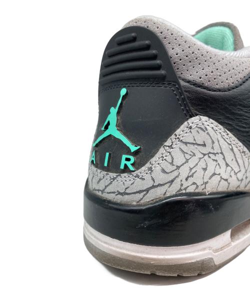 NIKE（ナイキ）NIKE (ナイキ) Air Jordan 3 Retro Men's Shoes/エア ジョーダン 3 レトロ ブラック×グレー サイズ:cm26.5の古着・服飾アイテム