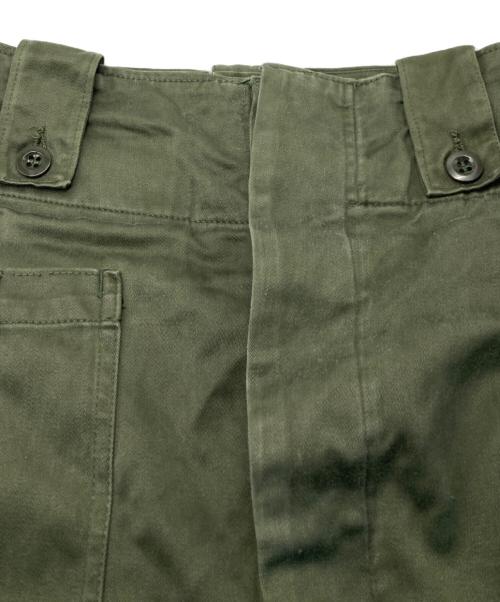 ベルギー軍（ベルギーグン）ベルギー軍 (ベルギーグン) M-64 カーゴパンツ カーキ サイズ:1Aの古着・服飾アイテム
