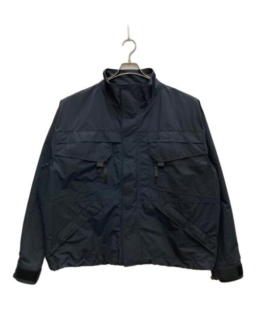 WILD THINGS（ワイルドシングス）WILD THINGS (ワイルドシングス) TACTICAL RIP SHORT JACKET/タクティカルリップショートジャケット ネイビー サイズ:Ｌの古着・服飾アイテム