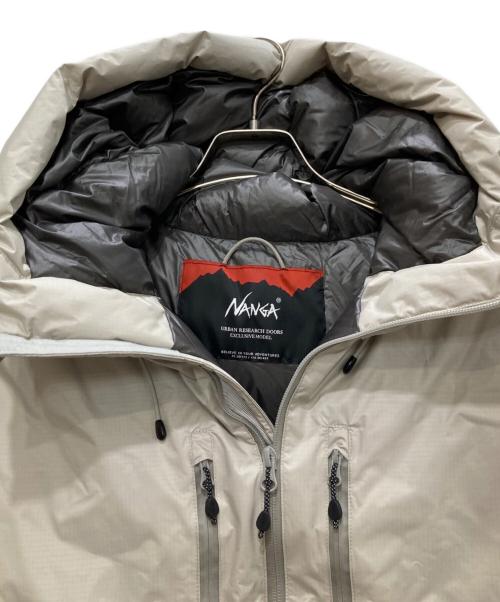 NANGA（ナンガ）NANGA (ナンガ) URBAN RESEARCH DOORS (アーバンリサーチドアーズ) AURORA TEX DOWN PARKA/オーロラテックスダウンパーカー ホワイト サイズ:Ⅿの古着・服飾アイテム