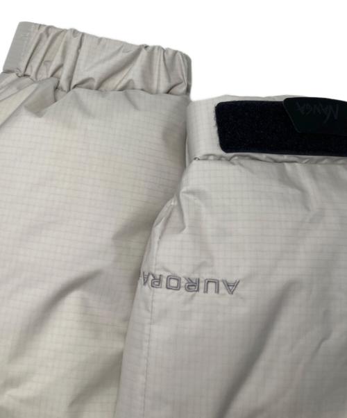 NANGA（ナンガ）NANGA (ナンガ) URBAN RESEARCH DOORS (アーバンリサーチドアーズ) AURORA TEX DOWN PARKA/オーロラテックスダウンパーカー ホワイト サイズ:Ⅿの古着・服飾アイテム