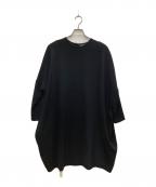 mizuiro-indミズイロインド）の古着「ワイドワンピース」｜ブラック