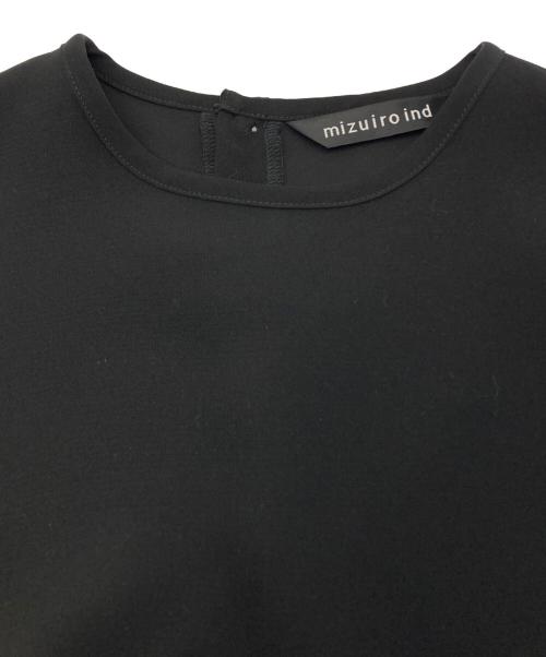 mizuiro-ind（ミズイロインド）mizuiro-ind (ミズイロインド) ワイドワンピース ブラック サイズ:FREEの古着・服飾アイテム