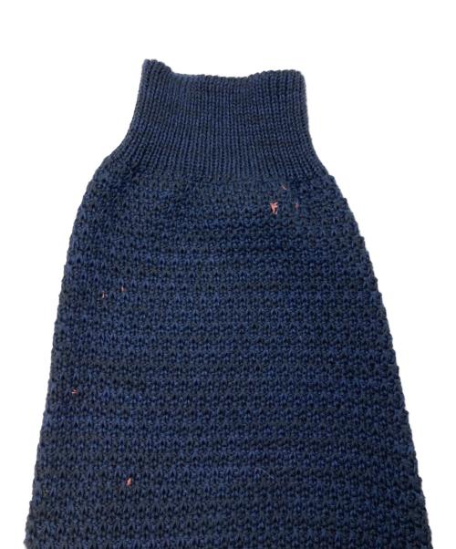 MACPHEE（マカフィー）MACPHEE (マカフィー) ギマコットン プルオーバーロングスリーブポロ ネイビー サイズ:ｓの古着・服飾アイテム