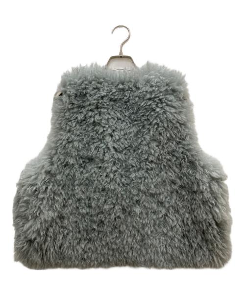 LIGNAGGIO（リナージオ）lignaggio (リナージオ) ファーベスト グレー サイズ:Ⅿの古着・服飾アイテム