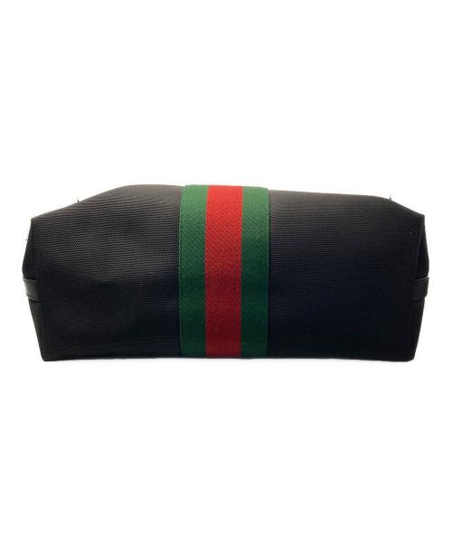 GUCCI（グッチ）GUCCI (グッチ) シェリーライン2WAYトートバッグ ブラックの古着・服飾アイテム