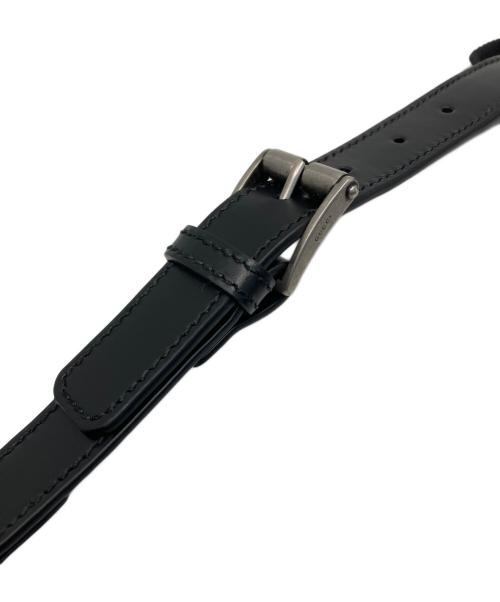 GUCCI（グッチ）GUCCI (グッチ) シェリーライン2WAYトートバッグ ブラックの古着・服飾アイテム