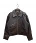 Knuth Marf（クヌースマーフ）の古着「leather riders blouson/レザー ライダース ブルゾン」｜ブラウン