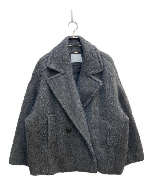 GALLARDA GALANTE（ガリャルダガランテ）GALLARDA GALANTE (ガリャルダガランテ) ウール混シャギーPコート グレー サイズ:Fの古着・服飾アイテム