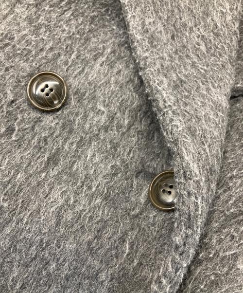 GALLARDA GALANTE（ガリャルダガランテ）GALLARDA GALANTE (ガリャルダガランテ) ウール混シャギーPコート グレー サイズ:Fの古着・服飾アイテム