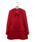 MIU MIU（ミュウミュウ）の古着「リボンミドルコート」｜レッド