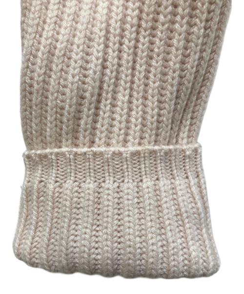 MIU MIU（ミュウミュウ）MIU MIU (ミュウミュウ) ビジューウールニット ピンク サイズ:40の古着・服飾アイテム