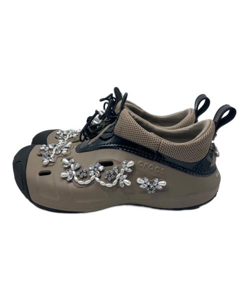 crocs（クロックス）crocs (クロックス) Simone Rocha (シモーネ ロシャ) Quick Trail/クイック トレイル ベージュ サイズ:Ⅿ8/W10の古着・服飾アイテム