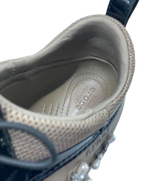 crocs（クロックス）crocs (クロックス) Simone Rocha (シモーネ ロシャ) Quick Trail/クイック トレイル ベージュ サイズ:Ⅿ8/W10の古着・服飾アイテム