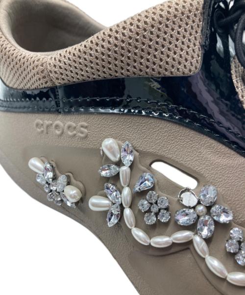 crocs（クロックス）crocs (クロックス) Simone Rocha (シモーネ ロシャ) Quick Trail/クイック トレイル ベージュ サイズ:Ⅿ8/W10の古着・服飾アイテム