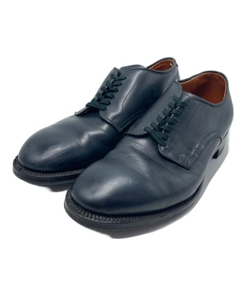 Alden（オールデン）Alden (オールデン) カーフレザー プレーントゥシューズ ネイビー サイズ:SIZE 8 1/2Cの古着・服飾アイテム