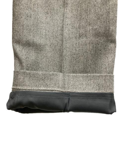 Spick and Span（スピック＆スパン）Spick and Span (スピックアンドスパン) サキソニーイージースラックスパンツ ブラウン サイズ:38の古着・服飾アイテム