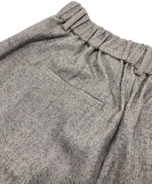 Spick and Span（スピック＆スパン）Spick and Span (スピックアンドスパン) サキソニーイージースラックスパンツ ブラウン サイズ:38の古着・服飾アイテム