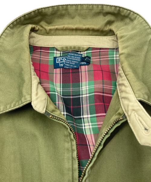POLO RALPH LAUREN（ポロ・ラルフローレン）POLO RALPH LAUREN (ポロ・ラルフローレン) スイングトップ カーキ サイズ:Lの古着・服飾アイテム