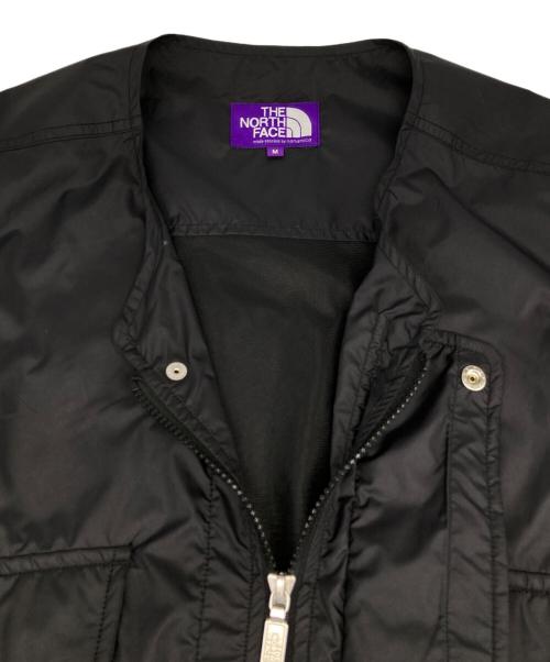 THE NORTHFACE PURPLELABEL（ザ・ノースフェイス パープルレーベル）THE NORTHFACE PURPLELABEL (ザ・ノースフェイス パープルレーベル) Mountain Wind Vest/マウンテンウィンドベスト ブラック サイズ:Ｍの古着・服飾アイテム