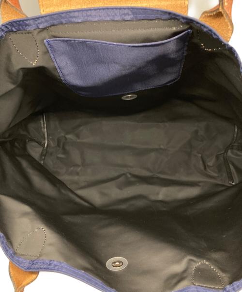 LONGCHAMP（ロンシャン）LONGCHAMP (ロンシャン) ルプリアージュ トートバッグ ネイビーの古着・服飾アイテム