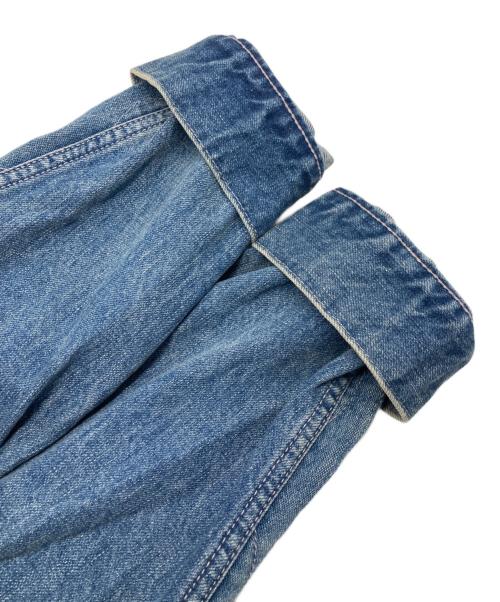 studio seven（スタジオセブン）STUDIO SEVEN (スタジオセブン) Knit Denim Quilted Combination Jacket インディゴ サイズ:Lの古着・服飾アイテム