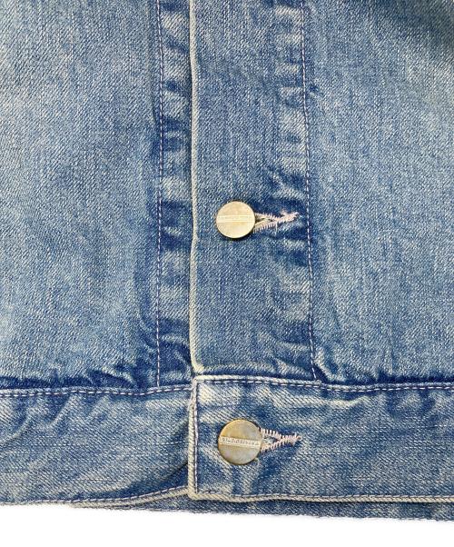 studio seven（スタジオセブン）STUDIO SEVEN (スタジオセブン) Knit Denim Quilted Combination Jacket インディゴ サイズ:Lの古着・服飾アイテム