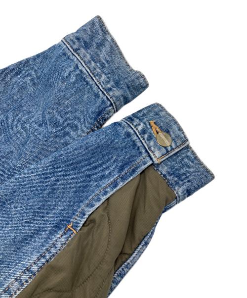 studio seven（スタジオセブン）STUDIO SEVEN (スタジオセブン) 切替デニムジャケット インディゴ サイズ:Mの古着・服飾アイテム