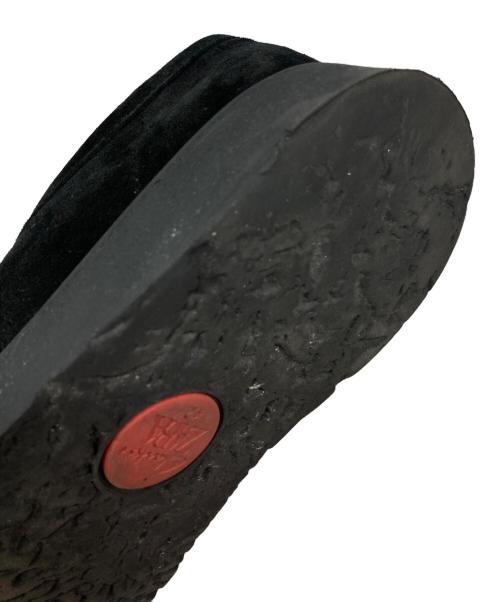 CLARKS（クラークス）CLARKS (クラークス) ZARA (ザラ) ワラビーシューズ ブラック サイズ:42の古着・服飾アイテム