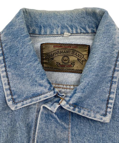 ARMANI JEANS（アルマーニジーンズ）ARMANI JEANS (アルマーニジーンズ) デニムジャケット インディゴ サイズ:Ｓの古着・服飾アイテム